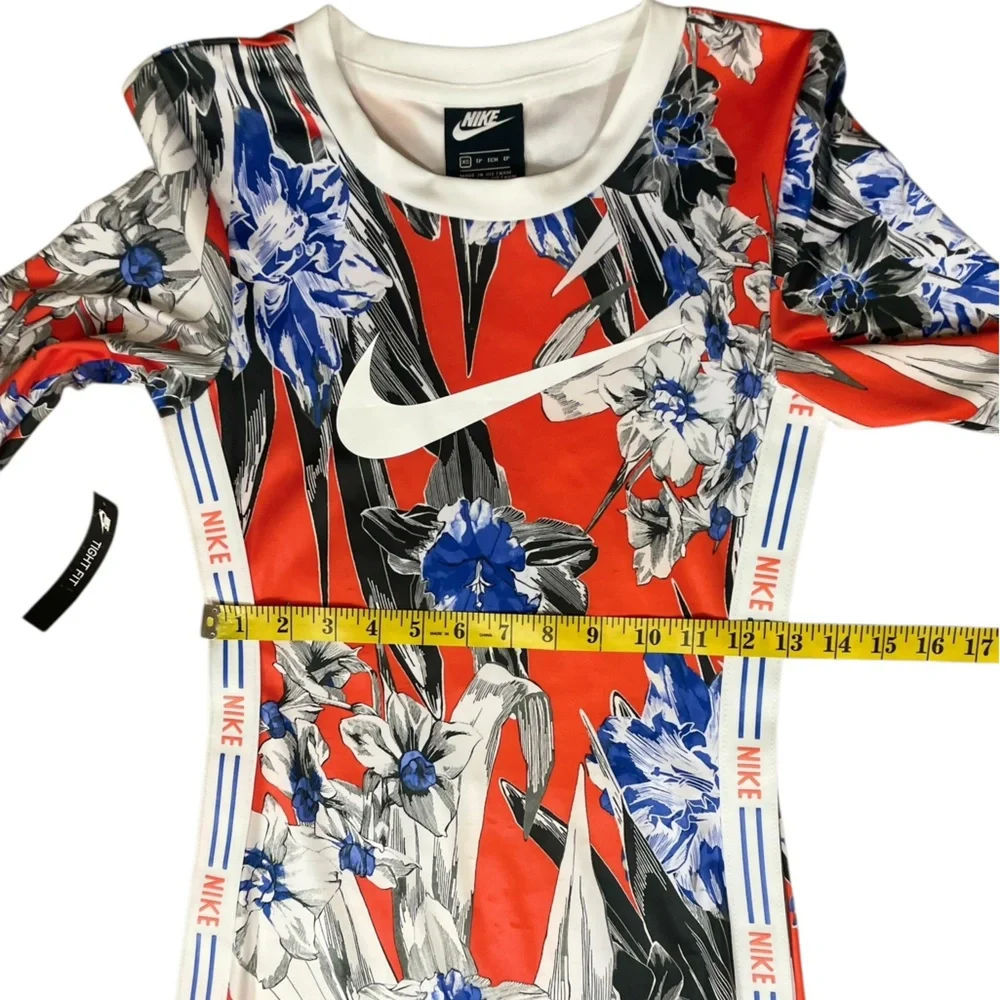 Nike Hyper Femme AOP Long Sleeve Floral Dress NWT (D-1)
